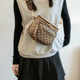 2024 New High-end Retro Saddle Bag Women's Shoulder Crossbody Bag Casual Simple Fashion Commuter Bag