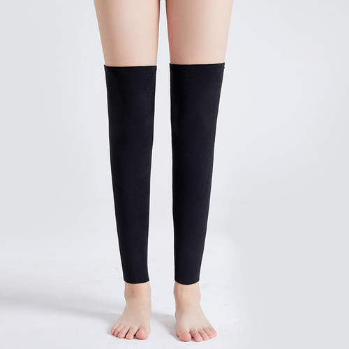 Rongde leggings spring and summer thin long over-the-knee socks for men and women to protect knees from cold, keep warm, anti-slip, old cold legs and joints
