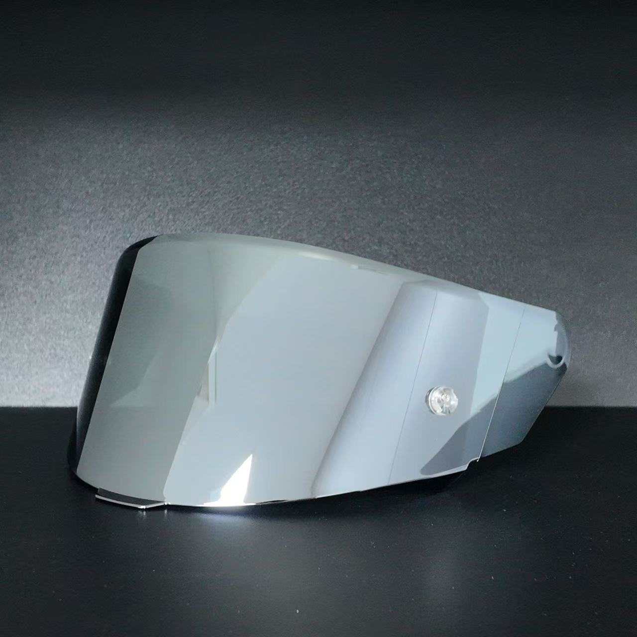 Motorcycle Helmet Lens Riding Windproof Suitable for Kyt Full-Face Helmet Lens Electroplating Lens