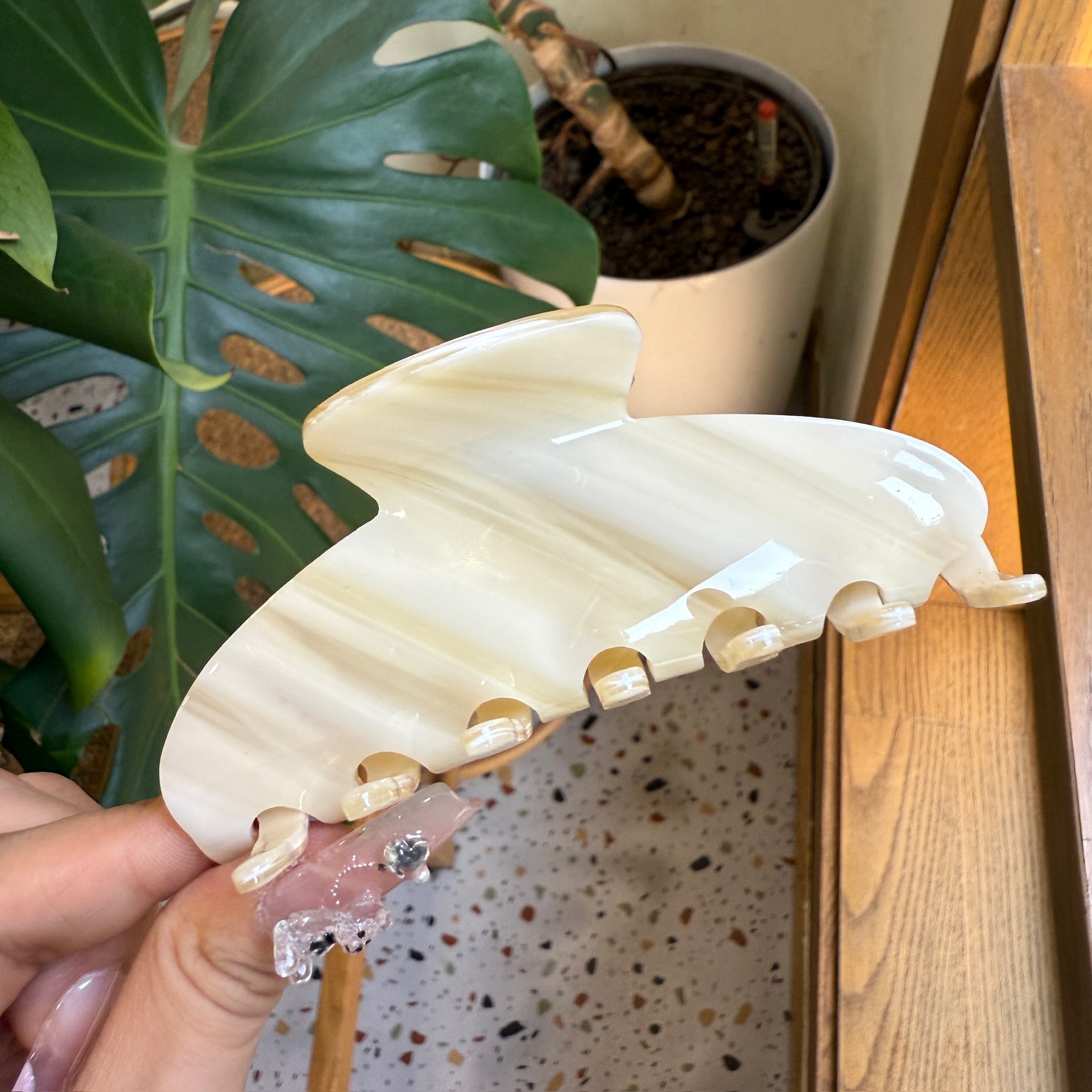 오블리크 크림 크림 (약 10.5cm)