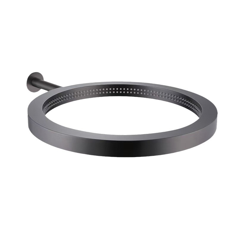 Nuevas cascadas de lluvia volante de lujo alrededor de la pantalla de ducha del baño de pulverización de gran techo para el hogar de la espalda de la cintura y las piernas del conjunto de ducha de mano