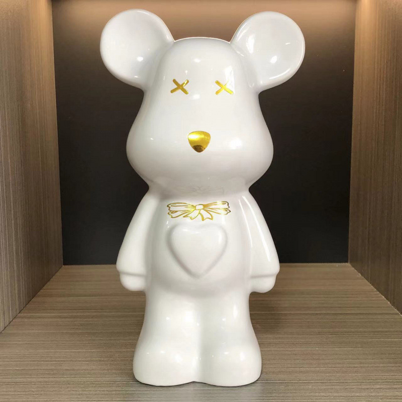モダンでシンプルなセラミック装飾品ホームリビングルームワインキャビネットデスクトップクリエイティブルームキャビネット装飾品|undefined