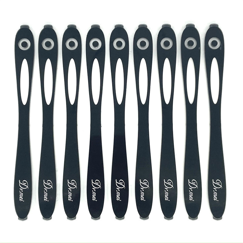 网版丝印黑色边框 美容仪器 PMMA透明视窗保护镜片切割台阶卡扣