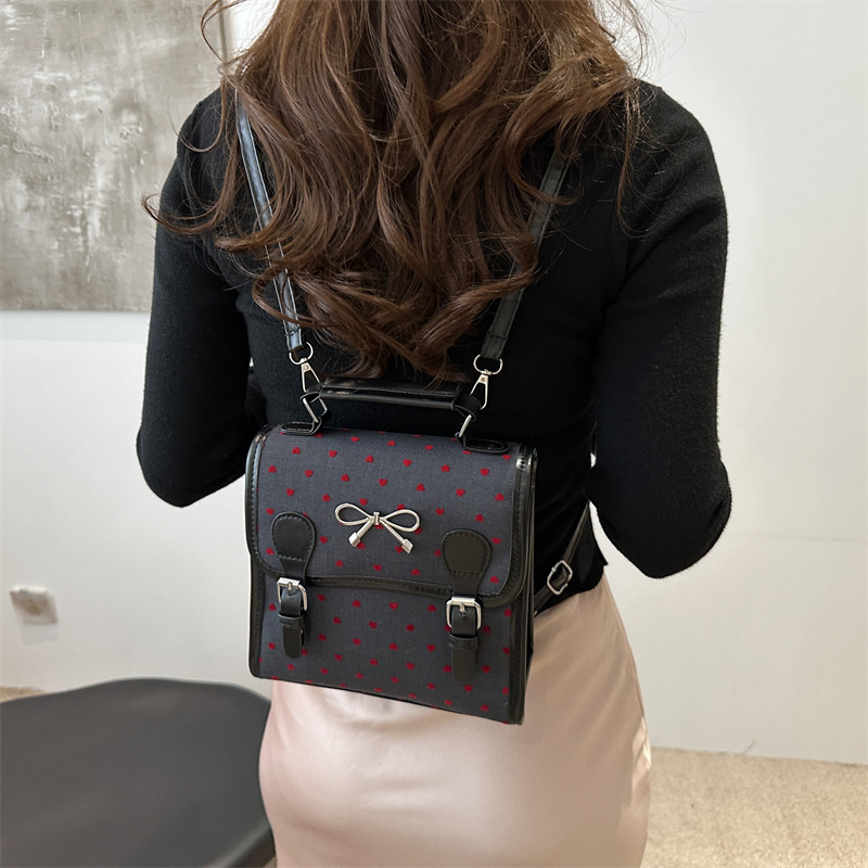 Bolsa de lona de la universidad de verano 2024 nueva moda mochila coreana bolsa de viaje casual universal