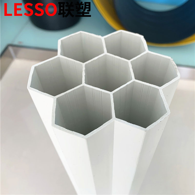 联塑多孔梅花管七孔五孔梅花管地埋线缆保护管多孔穿线管塑料PE管