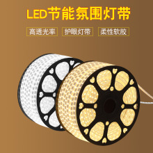 led灯带2835防水高压220V幻彩变光5730户外家用工程硅胶装饰灯条