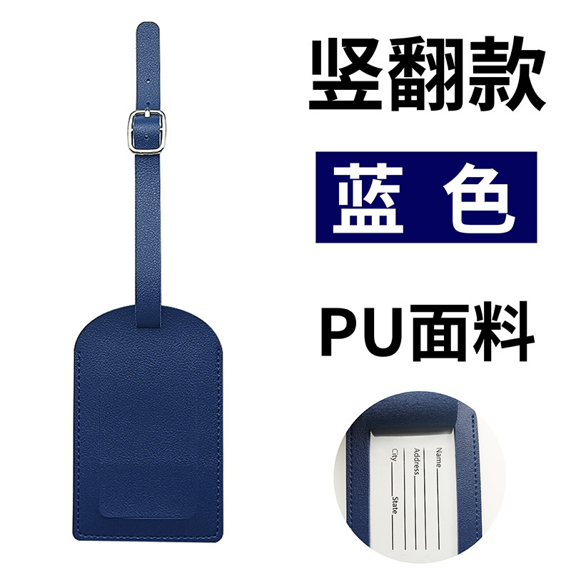 Equipaje de embarque de viaje etiqueta anti-perdida listado letrero de viaje etiqueta de decoración de equipaje etiqueta de negocios pequeña