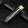 Ome AM293 inflatable lighter wholesale metal portable straight fire and windproof cigarette lighter creative gift direct sales
