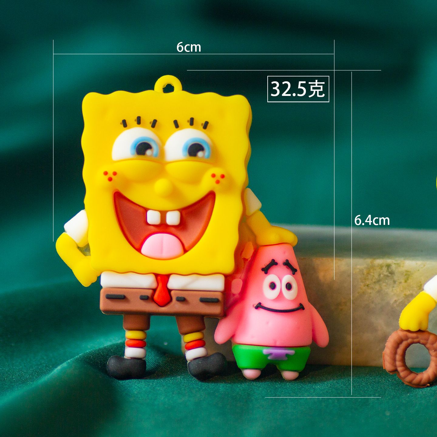 Bob Esponja Gorda Estrella Muñeca de goma suave dibujos animados PVC marea jugar bolsas ciegas regalos pequeños regalos prácticas