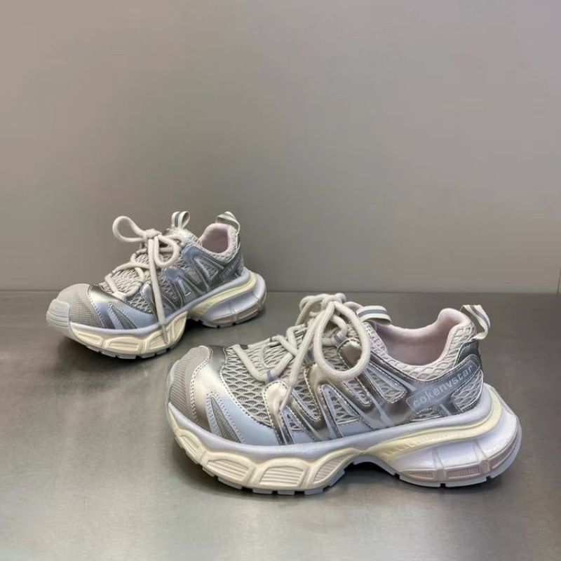 Capibara zapatos de sol grueso para padres y mujeres 2026 verano nuevo estilo de malla transpirable ligera zapatos deportivos de correr