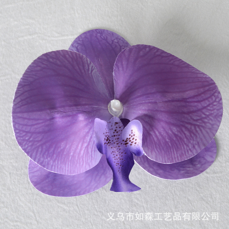 シミュレーションフィルム胡蝶蘭花頭花弁シミュレーション花アクセサリーヘアピンdiy手作りウェディングドレス装飾|undefined