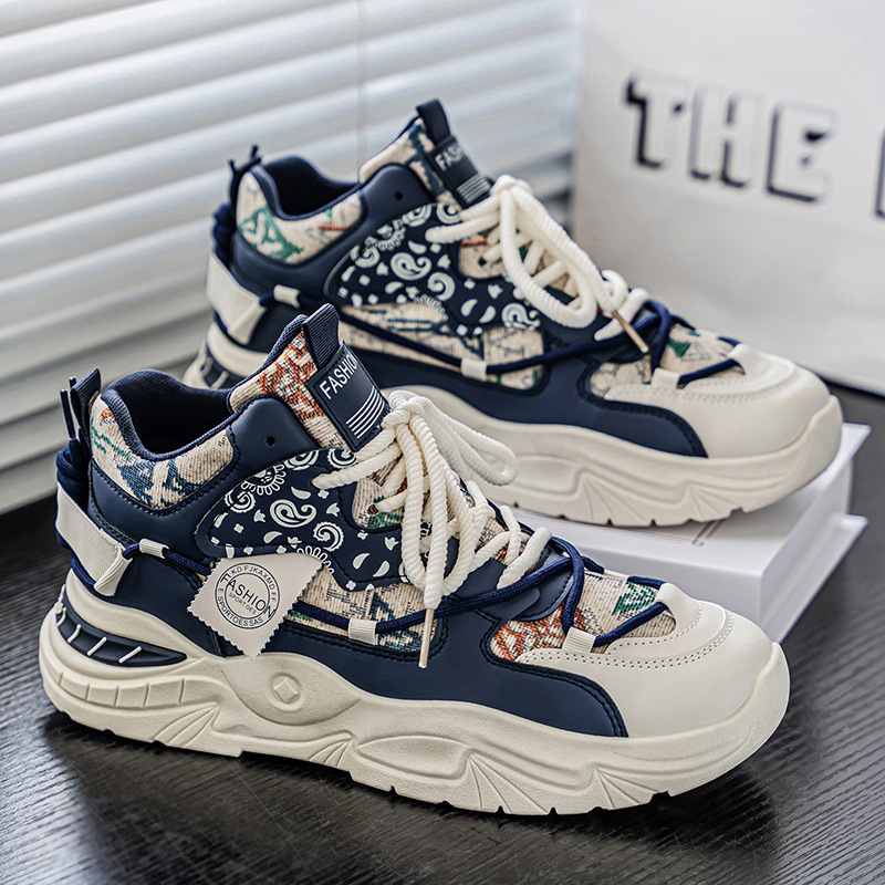 Zapatos de hombre 2026 nueva primavera juvenil casual zapatos deportivos de carreras estudiantes de suela gruesa antideslizante zapatos de moda para hombre