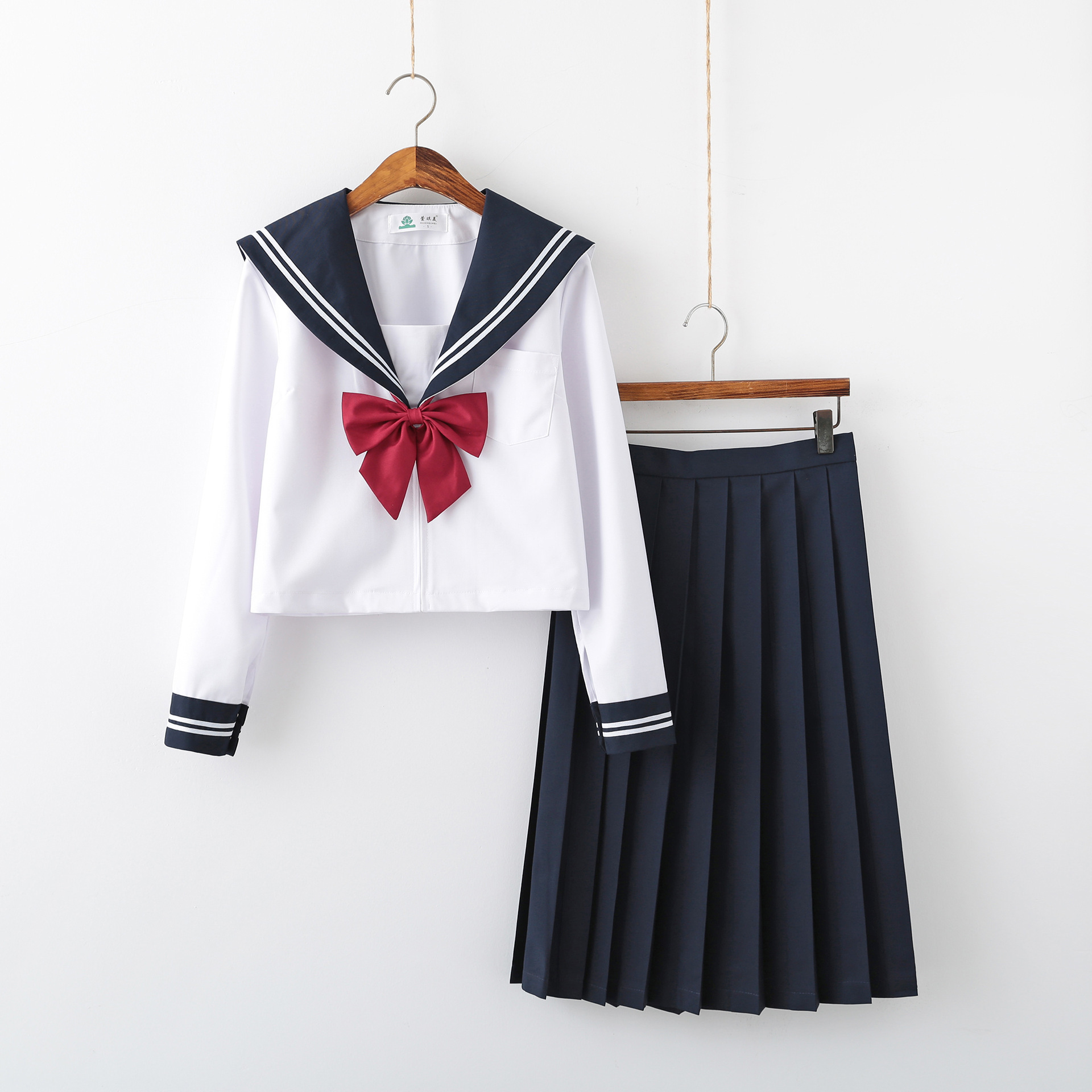 Japanese school uniform, white clothing