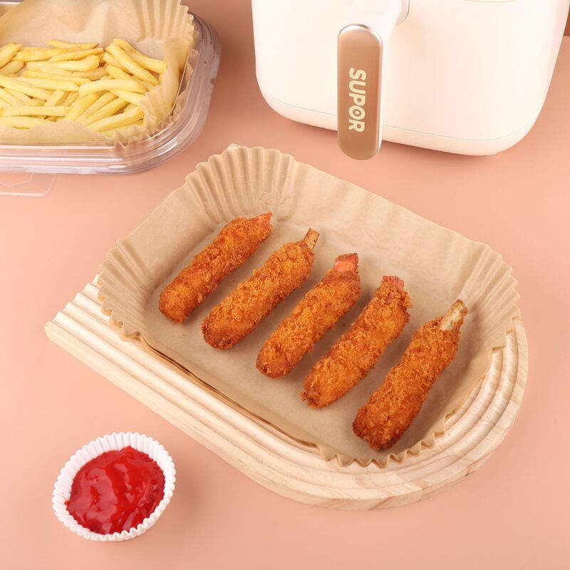 エアフライヤー防油紙盤焙煎吸油紙トレイ食品級耐高温オーブン防癒着防油紙|undefined