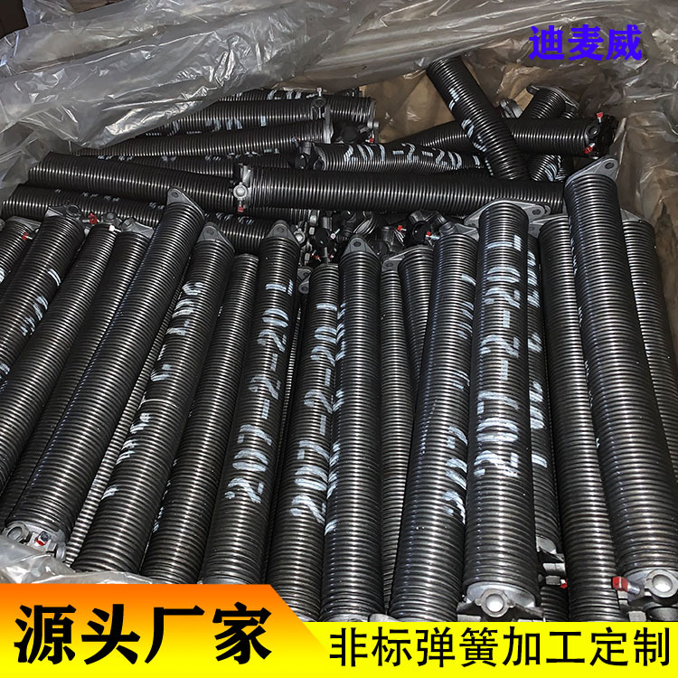 厂家供应电动卷闸门弹簧 车库门弹簧配套 提升门滑升门弹簧