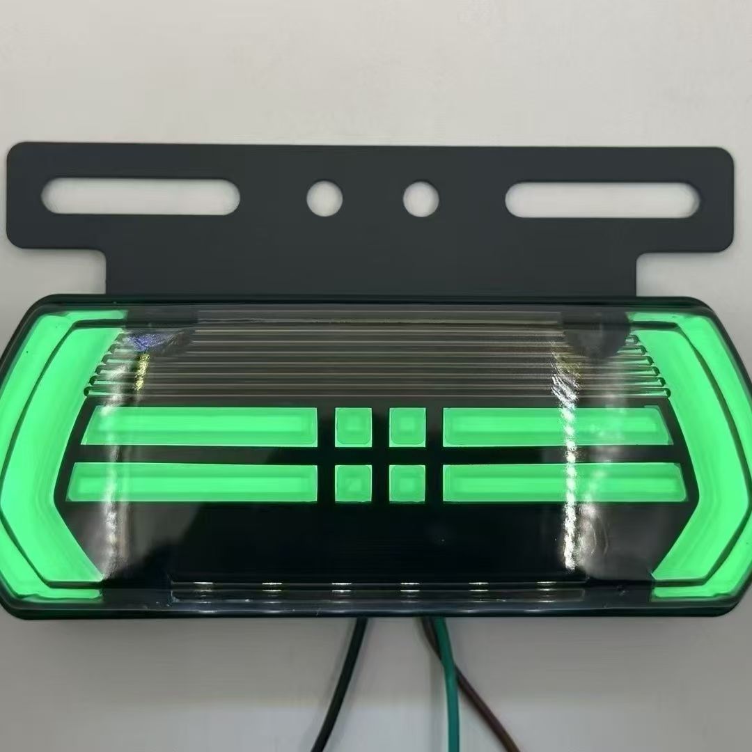 New truck magic color side light 24V on the ground side light with steering waterproof super bright tire wide reversing tail light