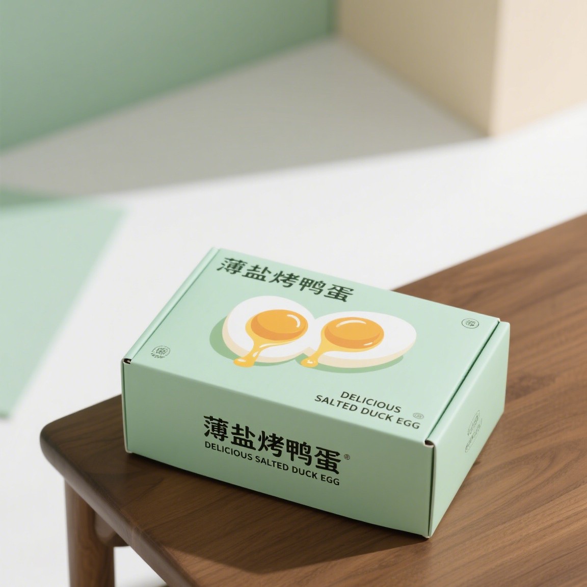 厂家咸鸭蛋包装盒空礼盒海鸭蛋过节送礼轻便手提彩印彩盒瓦楞纸箱