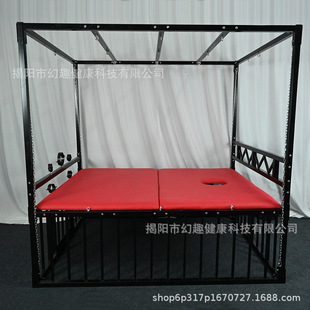 BDSM调教室大型道具刑床束缚床笼式大床牢笼吊缚架情趣成人用品-阿里巴巴