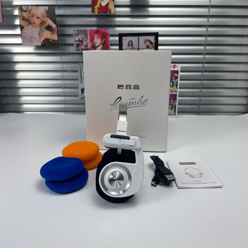 巴音の箱の新型の潮流のアメリカのレトロなヘッドセットの無線のbluetoothのイヤホンのKOSSの屋外の写真を撮る凹形の形のPP|undefined
