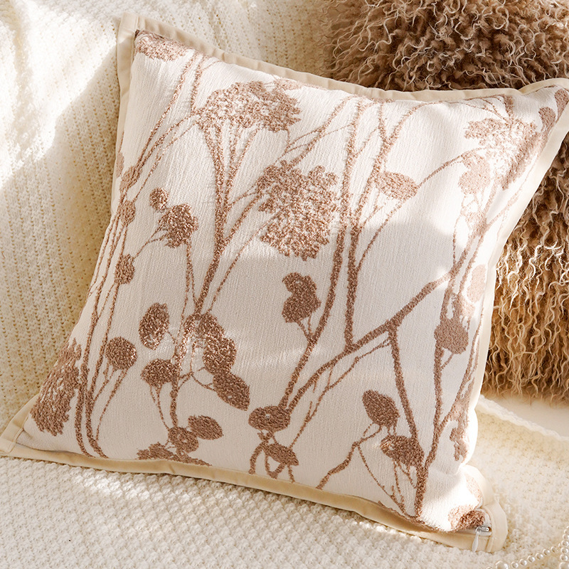 Cream-wind lujoso almohada de soporte de alta calidad, cojín de sofá de sala de estar, cojín de cabecera del dormitorio, funda de almohada con núcleo image 7