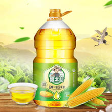 工厂直发物理压榨一级纯玉米油5L家用食用油桶装团购批发