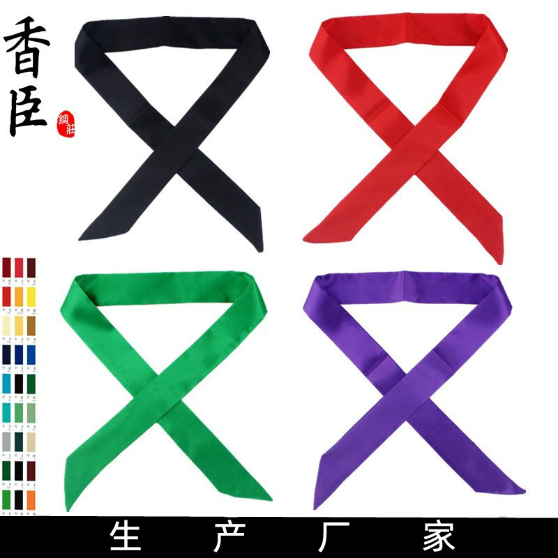 Одноцветный тонкий узкий шелковый шарф, завязанный сумкой Ручка, шарф, маленький орнамент, шарф, шарф, галстук, оптовая продажа