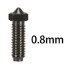 Kobra2 upgraded steel nozzle 0.8mm