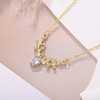 Pendant, advanced necklace, fashionable chain for key bag , internet celebrity, high-end, bright catchy style, 2023 collection