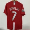 0708 Red Devils home Champions League No. 7 Ronaldo