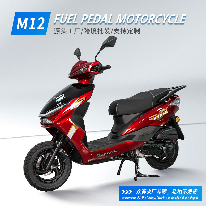 Exportación europea de motocicletas de combustible pedal de motocicletas de combustible motocicletas de todoterreno de viajes adultos exportación de automóviles completos