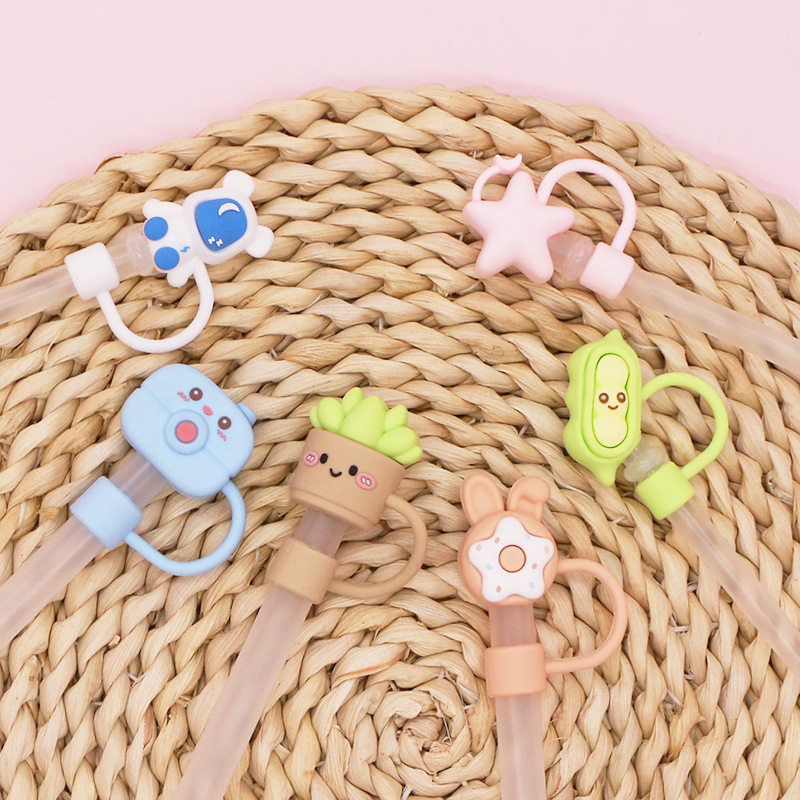 Amazon PVC goma blanda 8 - 10mm gorra de paja hermosa planta polvo Sistanley mangas de paja suministro de fábrica