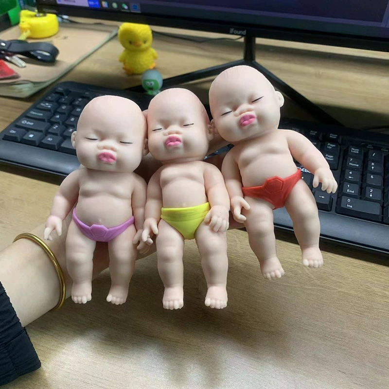 Слизневой игрушка-шимпанзе, милый антистрессовый медленно возвращающийся игрушка, 13 см