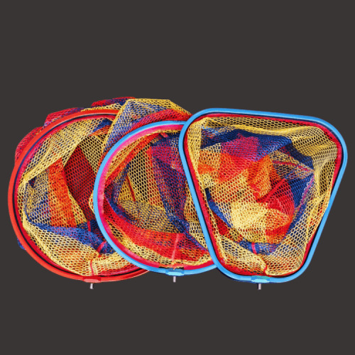 Aluminum alloy net copy head, large object net head, anti-hanging fishing net pocket, triangular round copy net, integrated copy net head, fishing gear