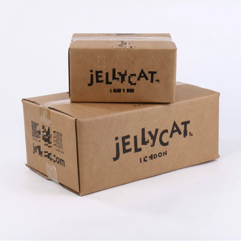 Подарочная коробка JELLYCAT из крафт-бумаги для мягких игрушек