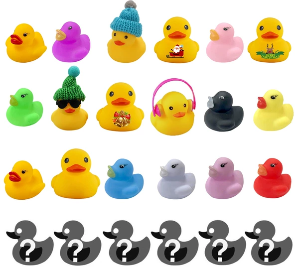 Christmas Rubber Duck Advent Calendar-18 Ducks Model B