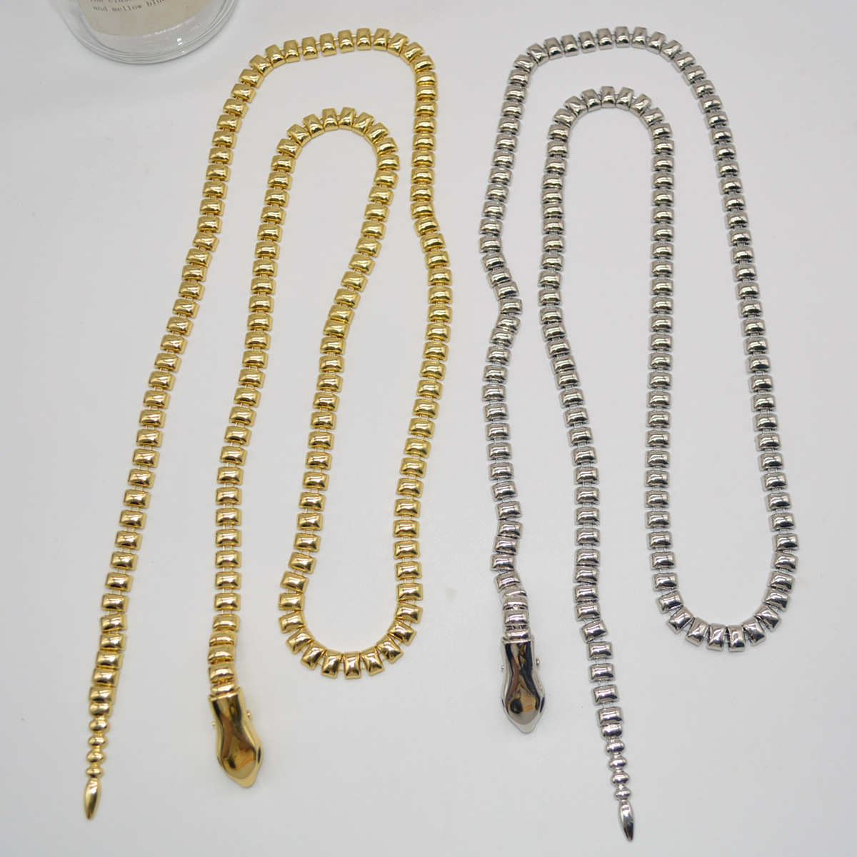 96g Weight Waist Chain Classification Simple Style Snake Metal Women's Waist Chain