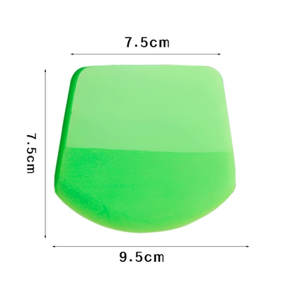 film tool invisible car jacket: Car cleaning tools - green-hand-ground-fan-shaped-beef-tendon-scraper