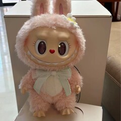 祖国版广东货甜心Limited38CM拉布布labubu公仔潮玩小礼物