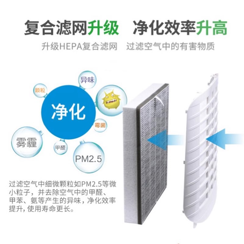 Original pu lishi deshumidificador filtro neto de recolección de polvo/desodorización HEPA compuesto de purificación de aire deshumidificación todo en una máquina