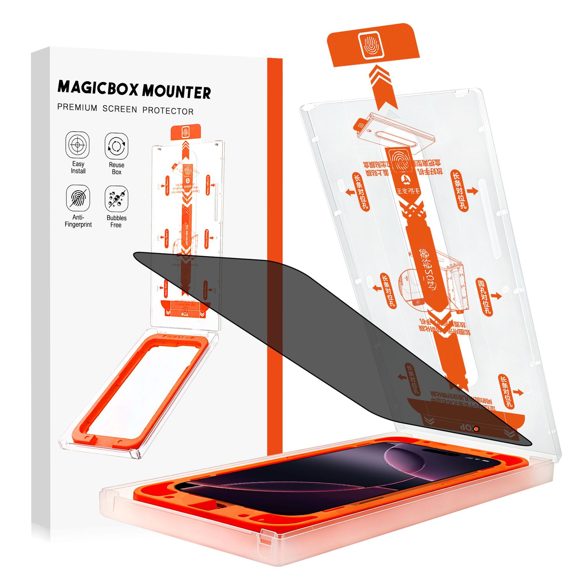 Película Protectora Templada para Teléfono Móvil Apple 17promax/16/14pro/15promax, Pantalla Completa de Alta Definición, Libre de Polvo