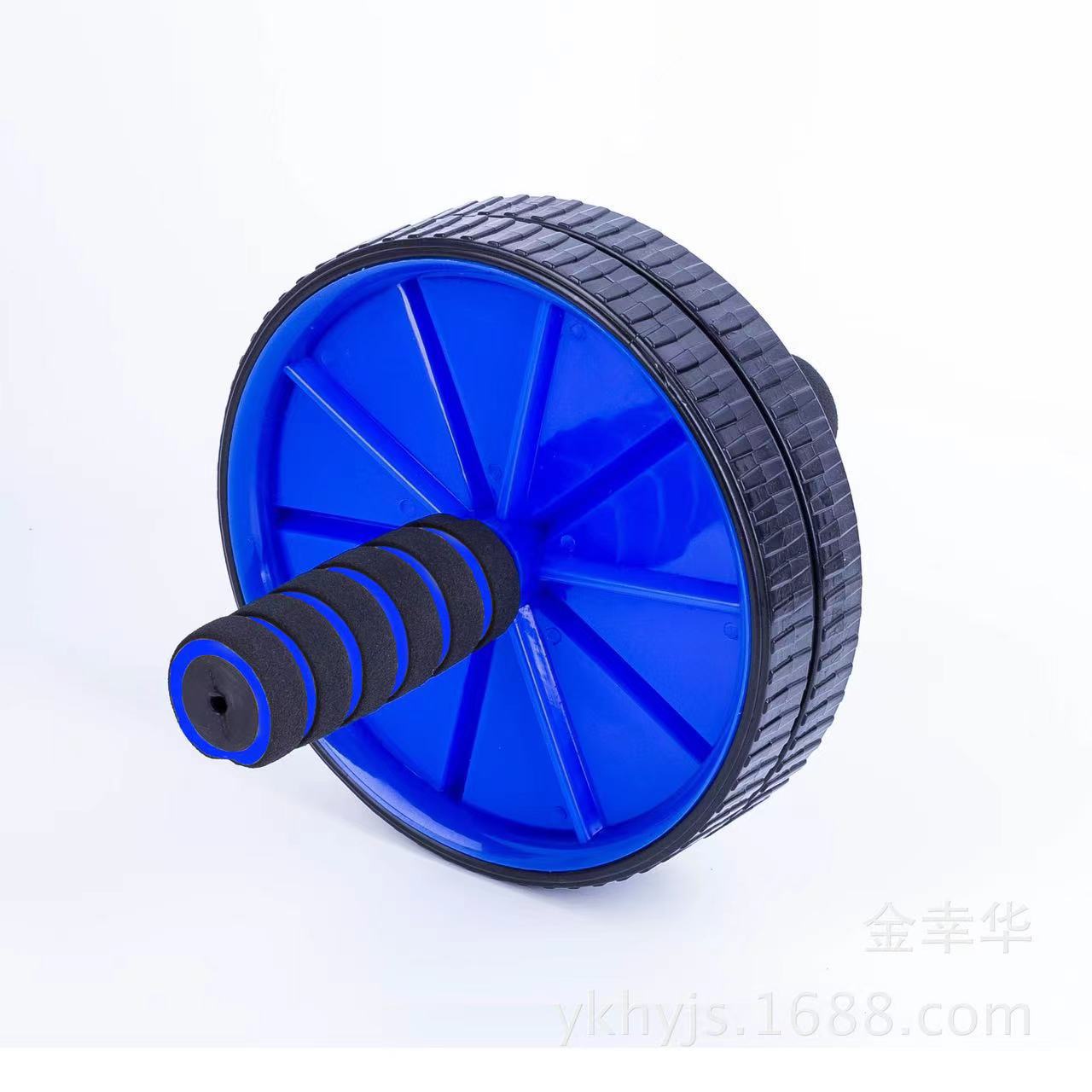 Rueda abdominal de doble rueda del fabricante polea de rodillo de fitness rueda de músculo abdominal rueda de empuje equipo de fitness latissimus dorsi