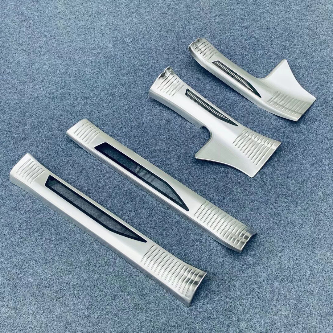Suitable for 22 Models of Lexus Nx, Interior and Exterior Door Sill Strips, Car Decorative Sequins, Modification Accessories