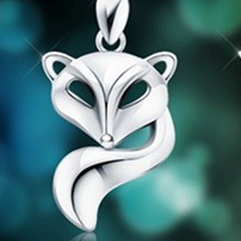 Подвеска Gujin Platinum, образец серебро 925 – Цвета: Yuehua Fox Fairy 501104, Baichang Ling Fox 501102