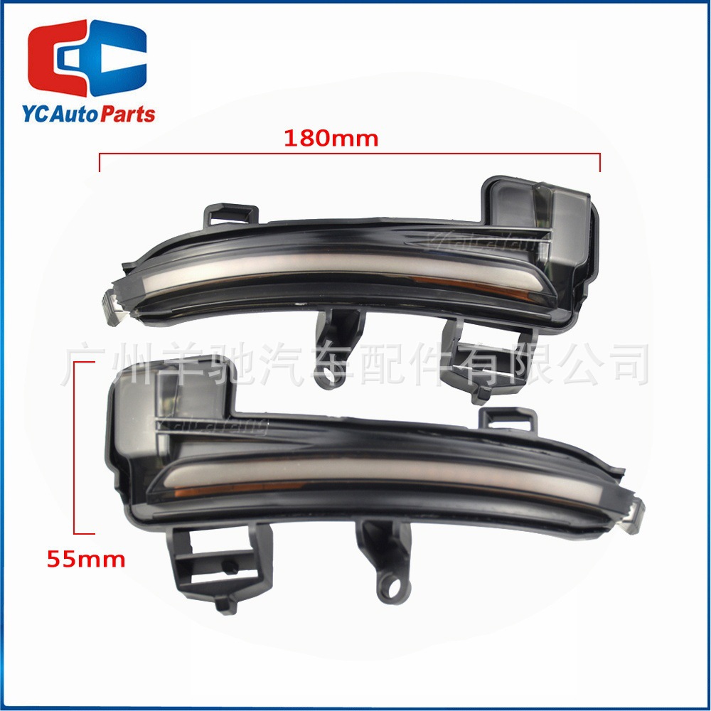 Aplicable a ŠKODA A7 B8 MK3 2016 - 2019 luces de dirección espejo retrovisor LED flujo dinámico