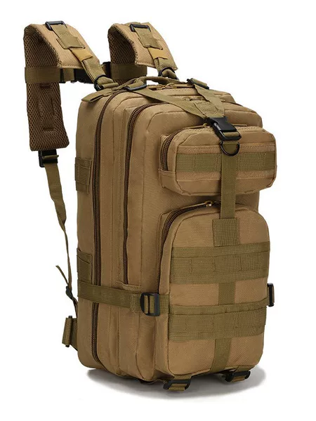 Camouflage Sports Mountaineering Bag, Outdoor Shoulder Wear-Resistant Travel Equipment, Camping Backpack, Hiking Cross-Country Tactical Backpack