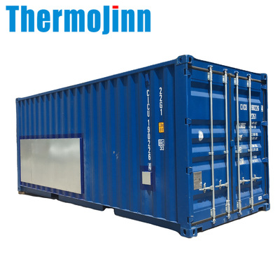 Прямое охлаждение 25-тонной блочной льдогенератора Thermojinn обеспечивает машину для производства льда с различными весами ледяных блоков от 5 до 50 кг.