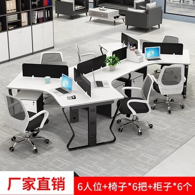 6 asientos con gabinete y silla