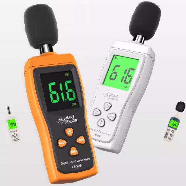 Sima noise meter detection decibel meter noise tester sound instrument sound level meter measuring instrument household volume measurement