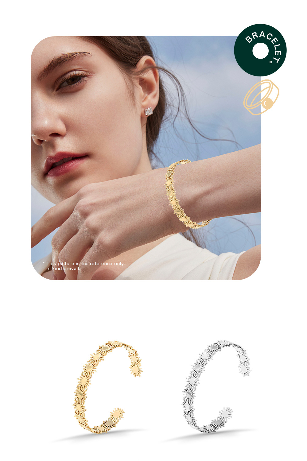 Fashion Geometric Stainless Steel Bangle Plating No Inlaid Stainless Steel Bracelets