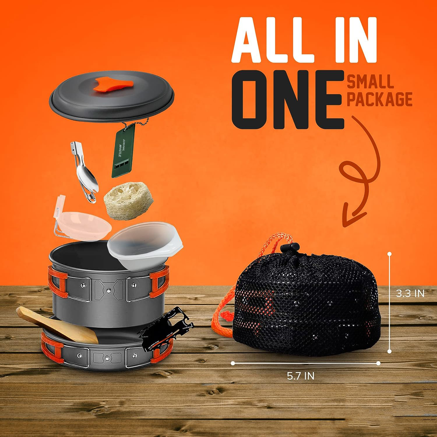 Camping Cookware Set 7